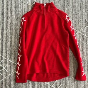 Perfect Moment Quarter Zip Sweater